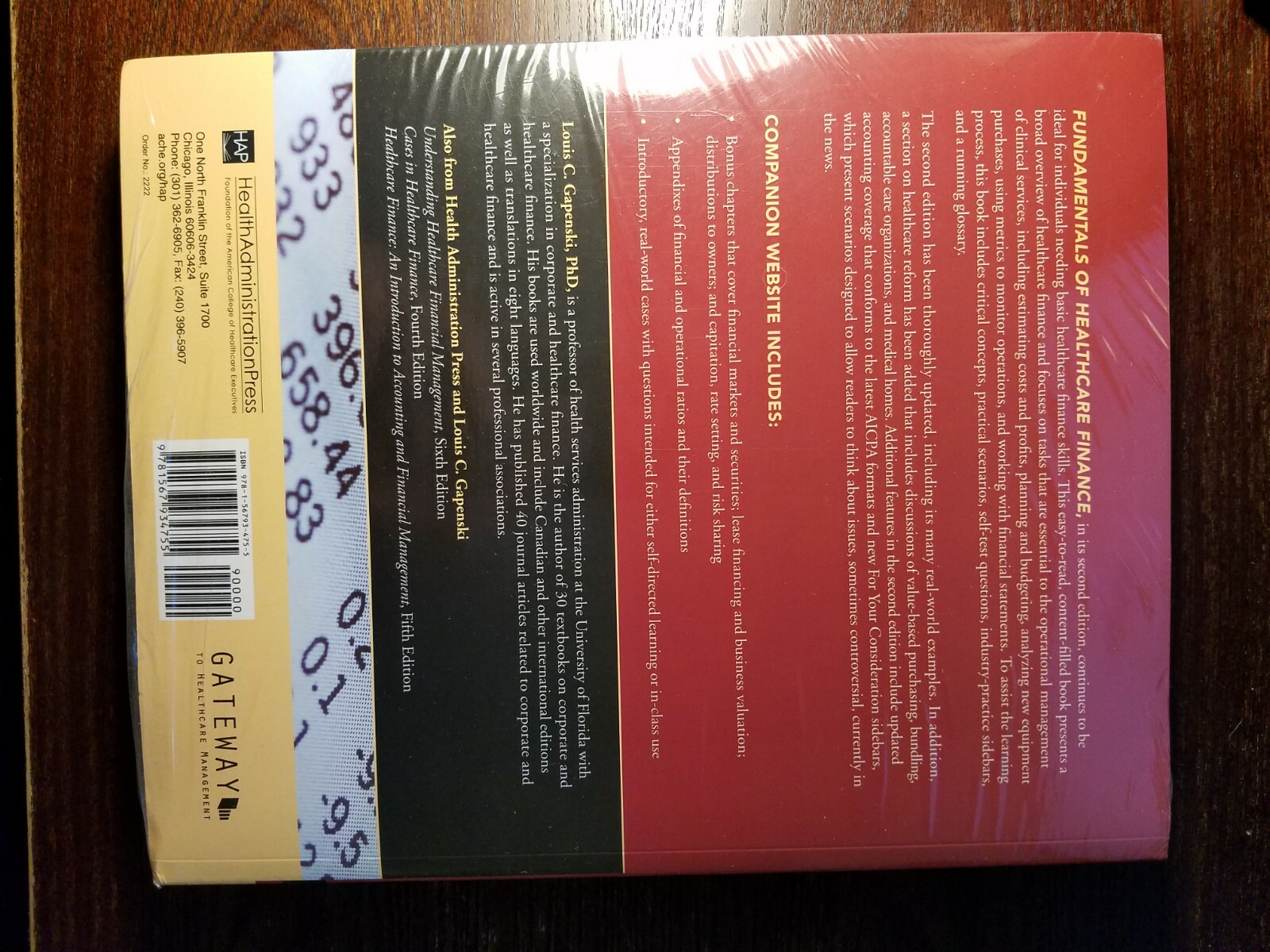Fundamentals of Healthcare Finance Second Edition Louis C. Gapenski
