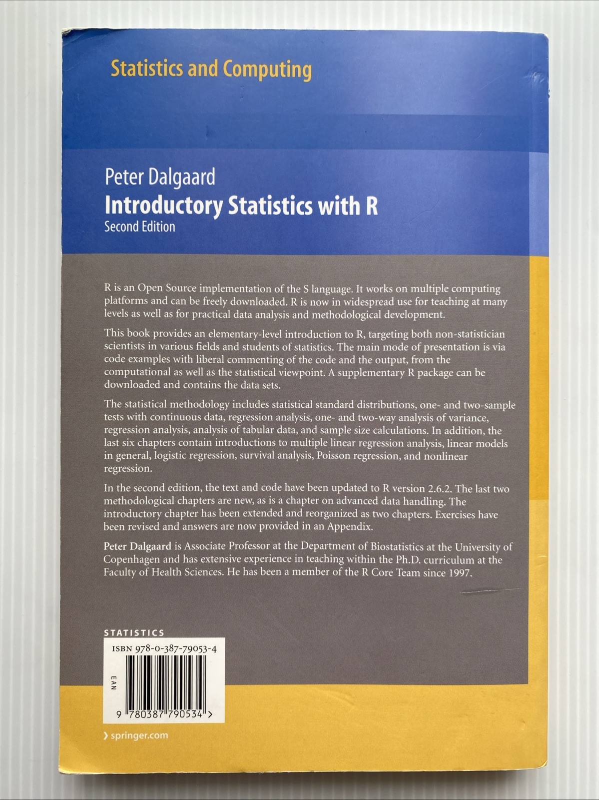 Introductory Statistics with R | Peter Dalgaard | Paperback