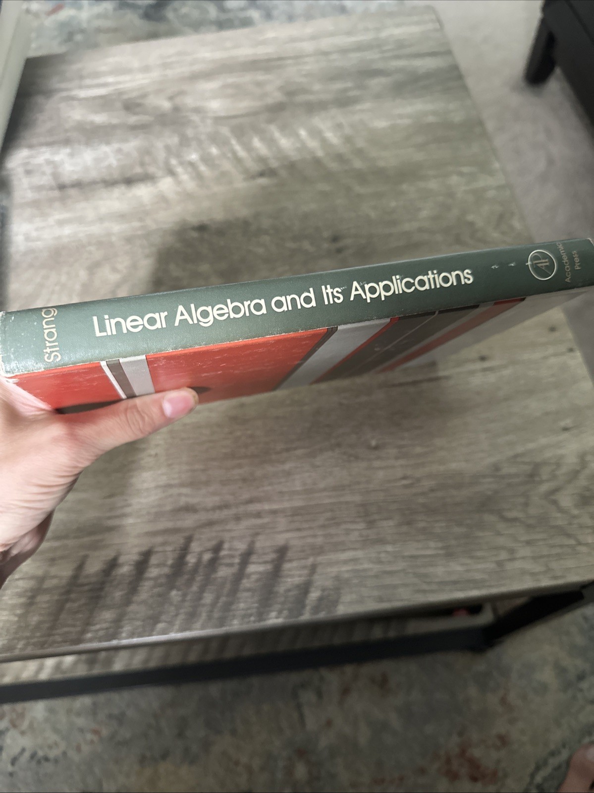 Linear Algebra and It’s Applications By Gilbert Strang (HC, 1976)