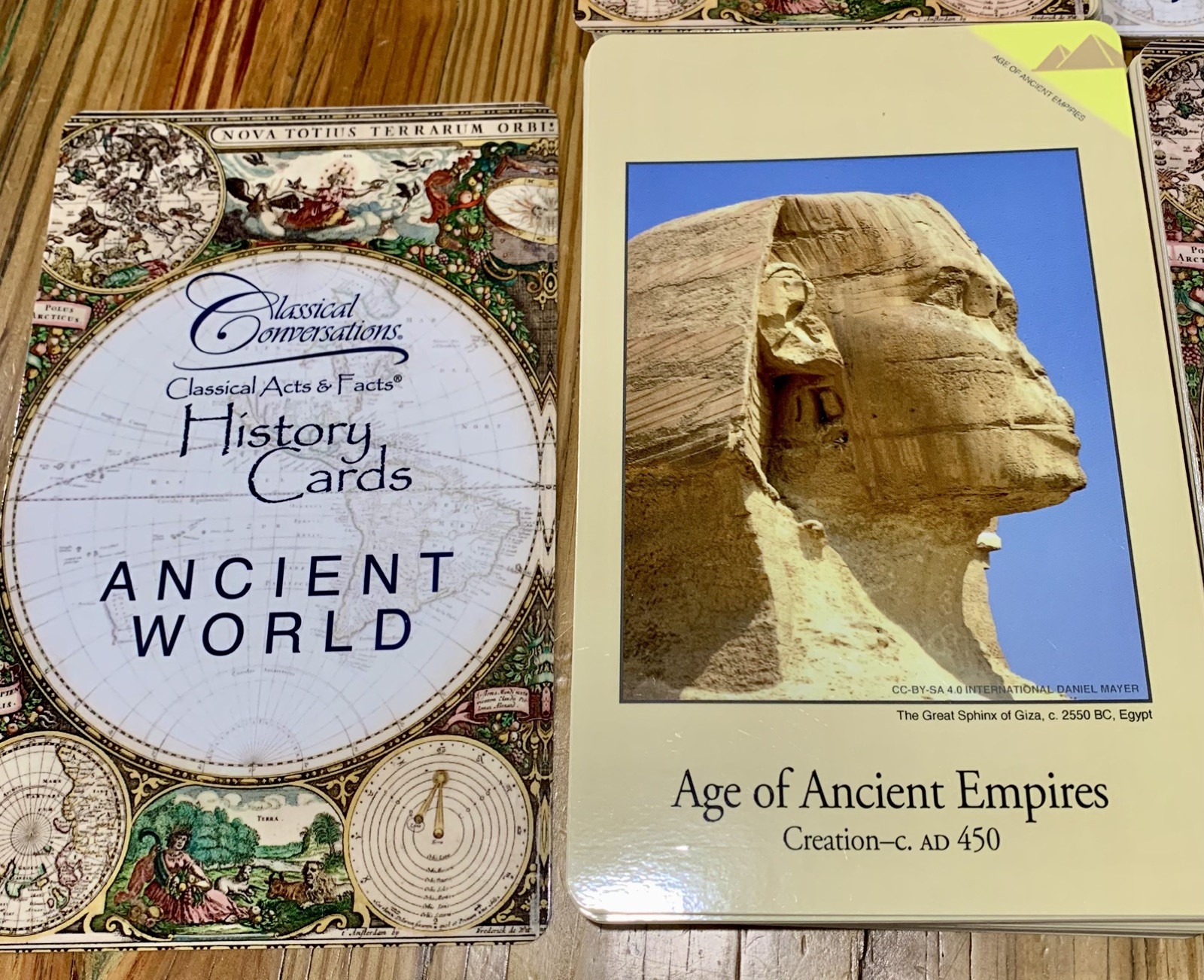 Classical Conversations Acts and Facts Cards Lot History Science US Presidents