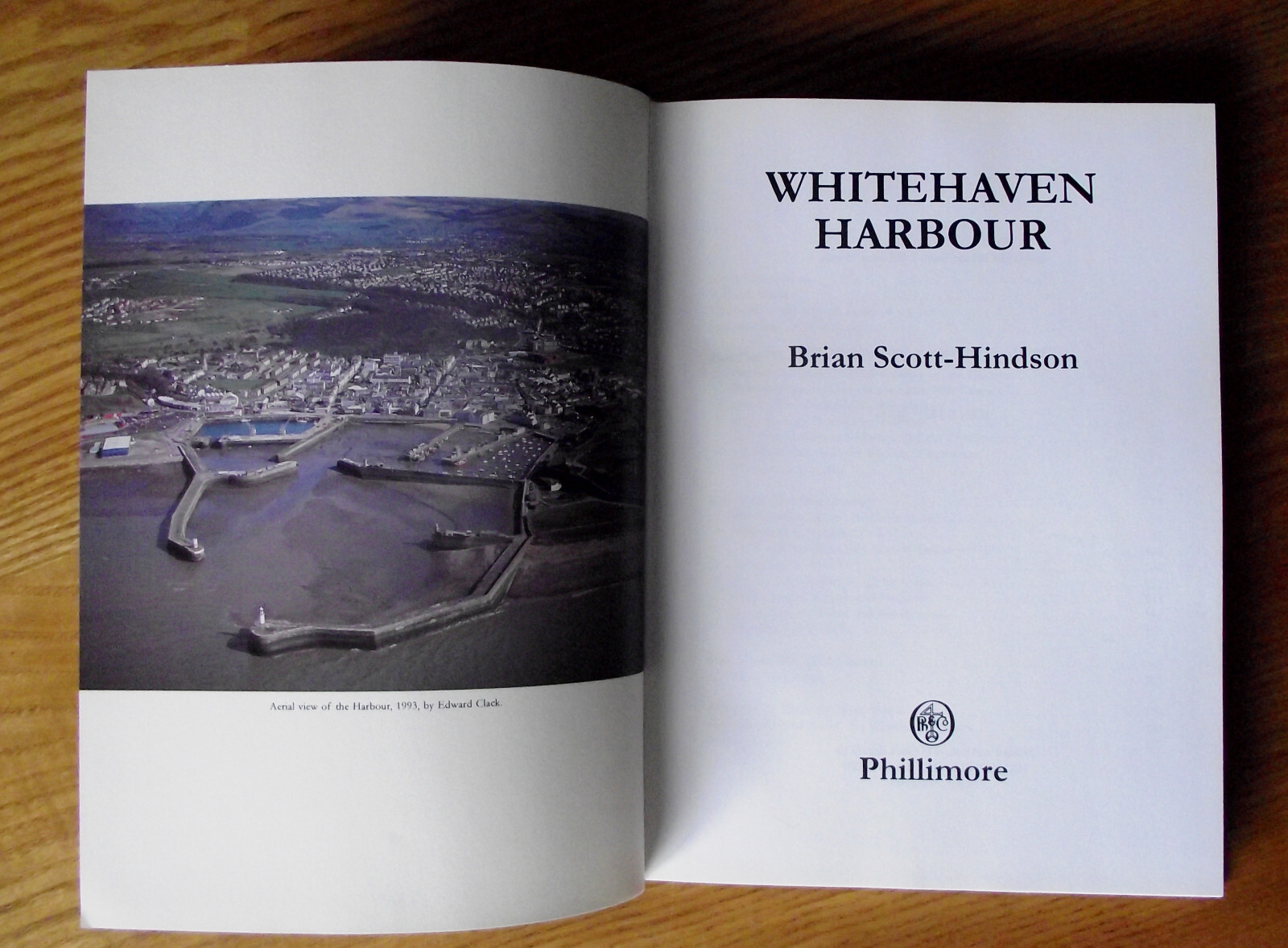 Whitehaven Harbour – Brian Scott-Hindson HB Book Illustrated 1994