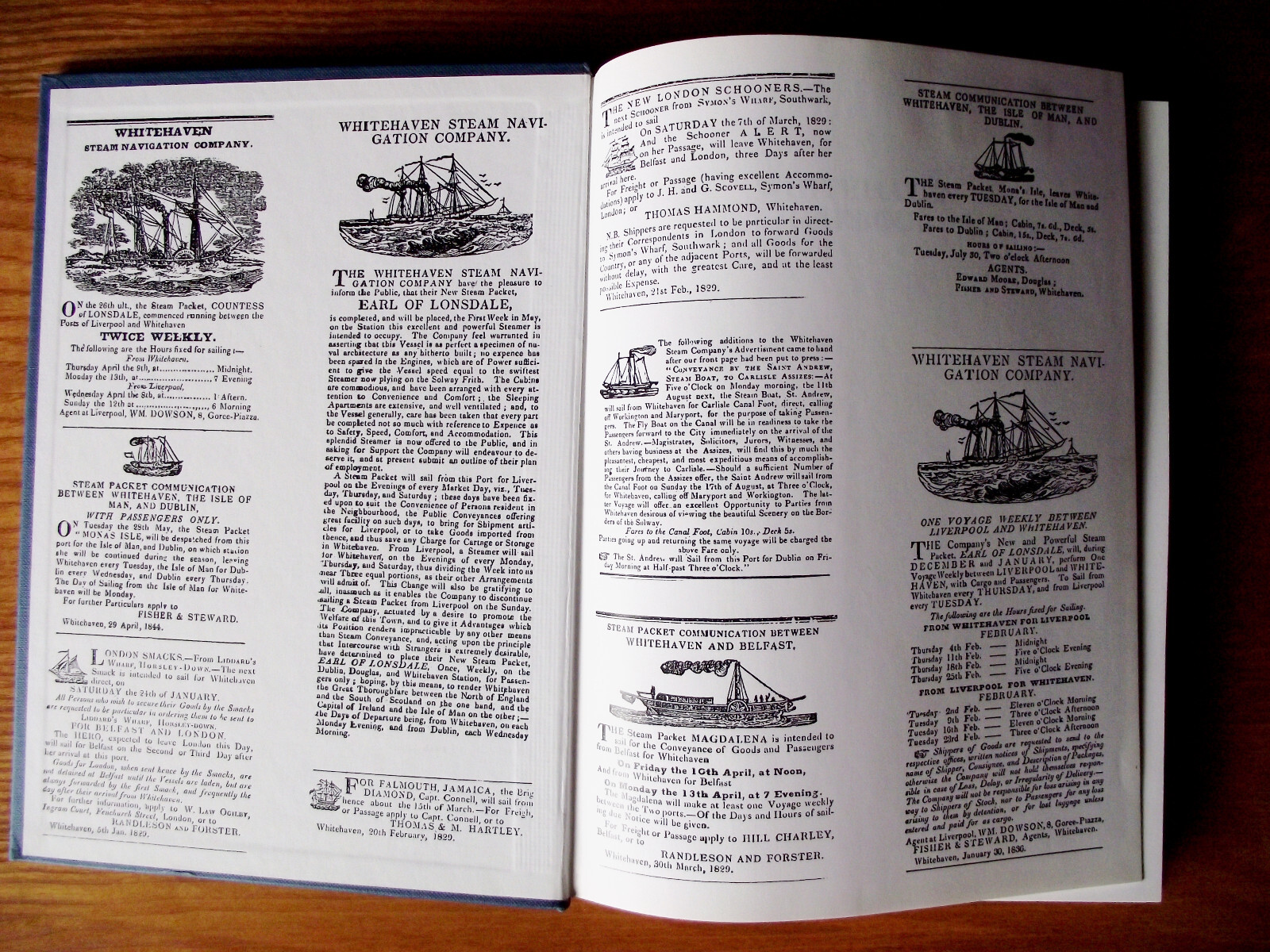 Whitehaven Harbour – Brian Scott-Hindson HB Book Illustrated 1994
