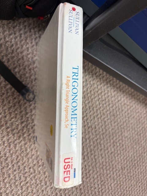 Trigonometry: A Right Triangle Approach 5e, Hardcover, by Sullivan Sullivan