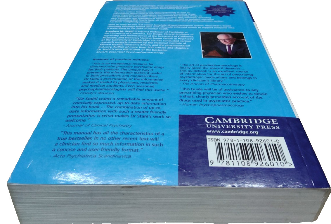 Prescriber’s Guide 7th Ed. by Stephen M. Stahl 2021 PB