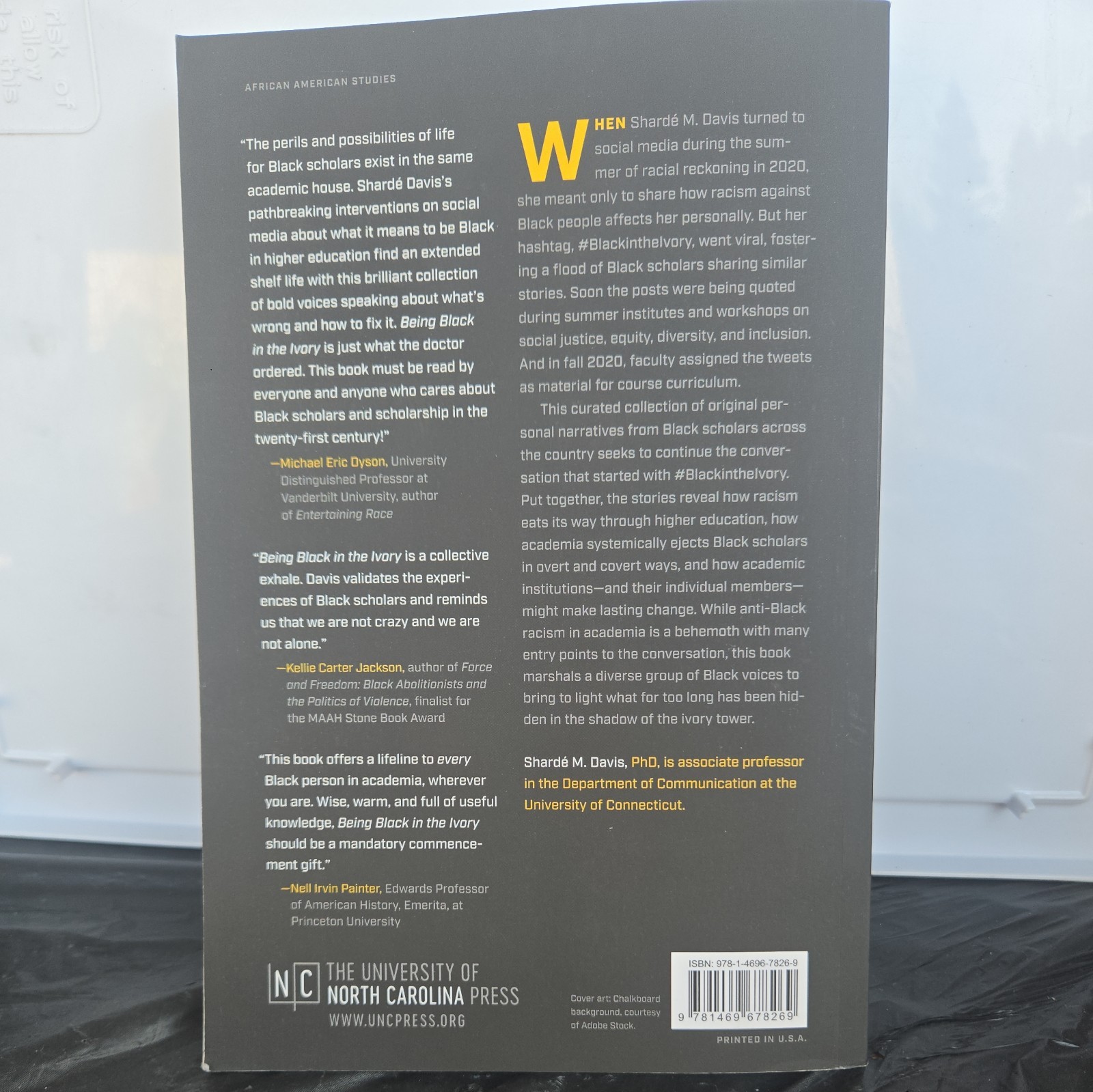 Being Black in the Ivory: Truth-Telling Davis, Shard? M. Paperback