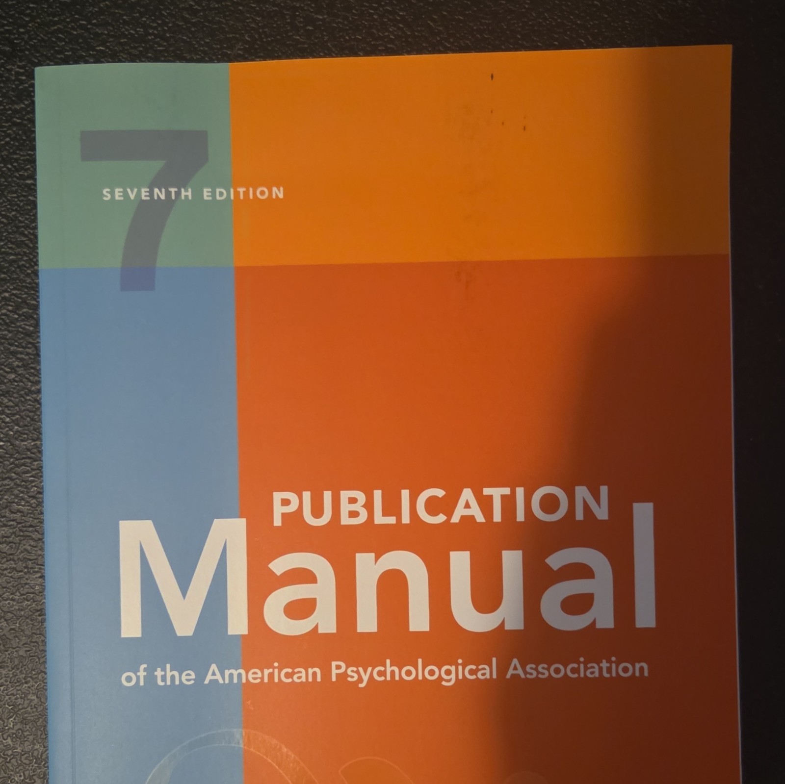 American Psychological Association Publication Manual 7th Ed 2020 PB APA Style