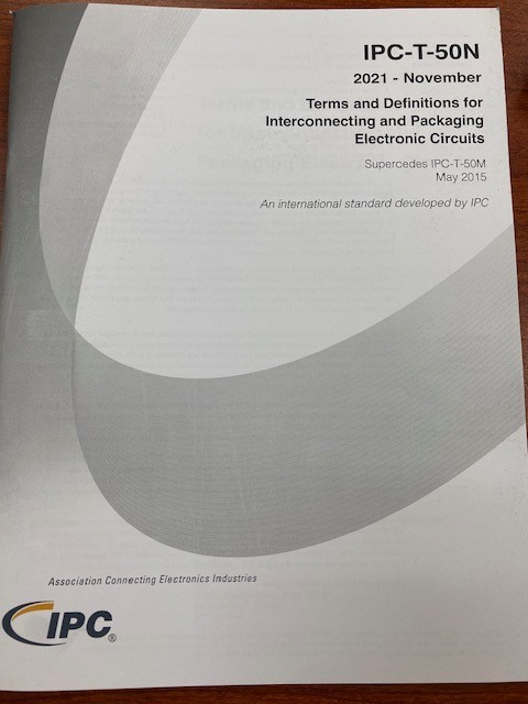 IPC-T-50N Terms and Definitions for Interconnecting and Packaging Electronic