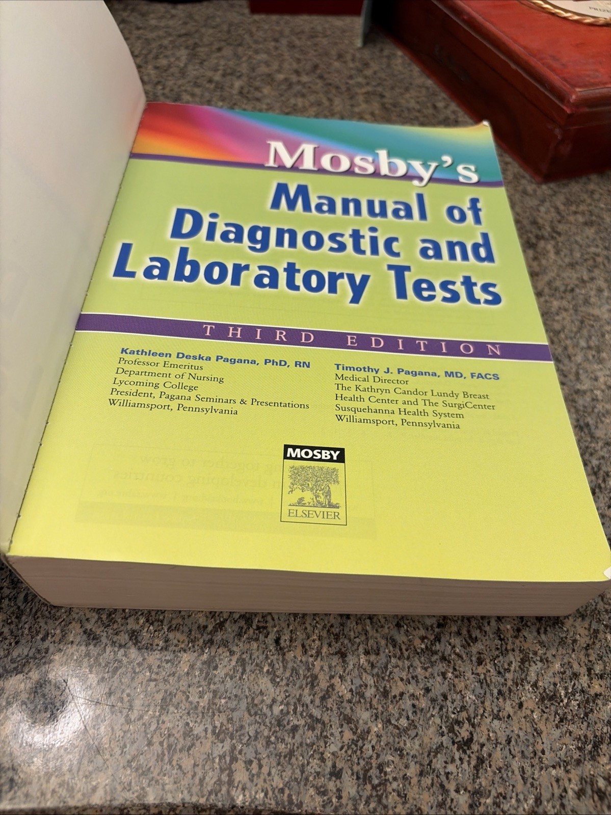 Mosby’s Manual of Diagnostic and Laboratory Tests, 3rd Ed.