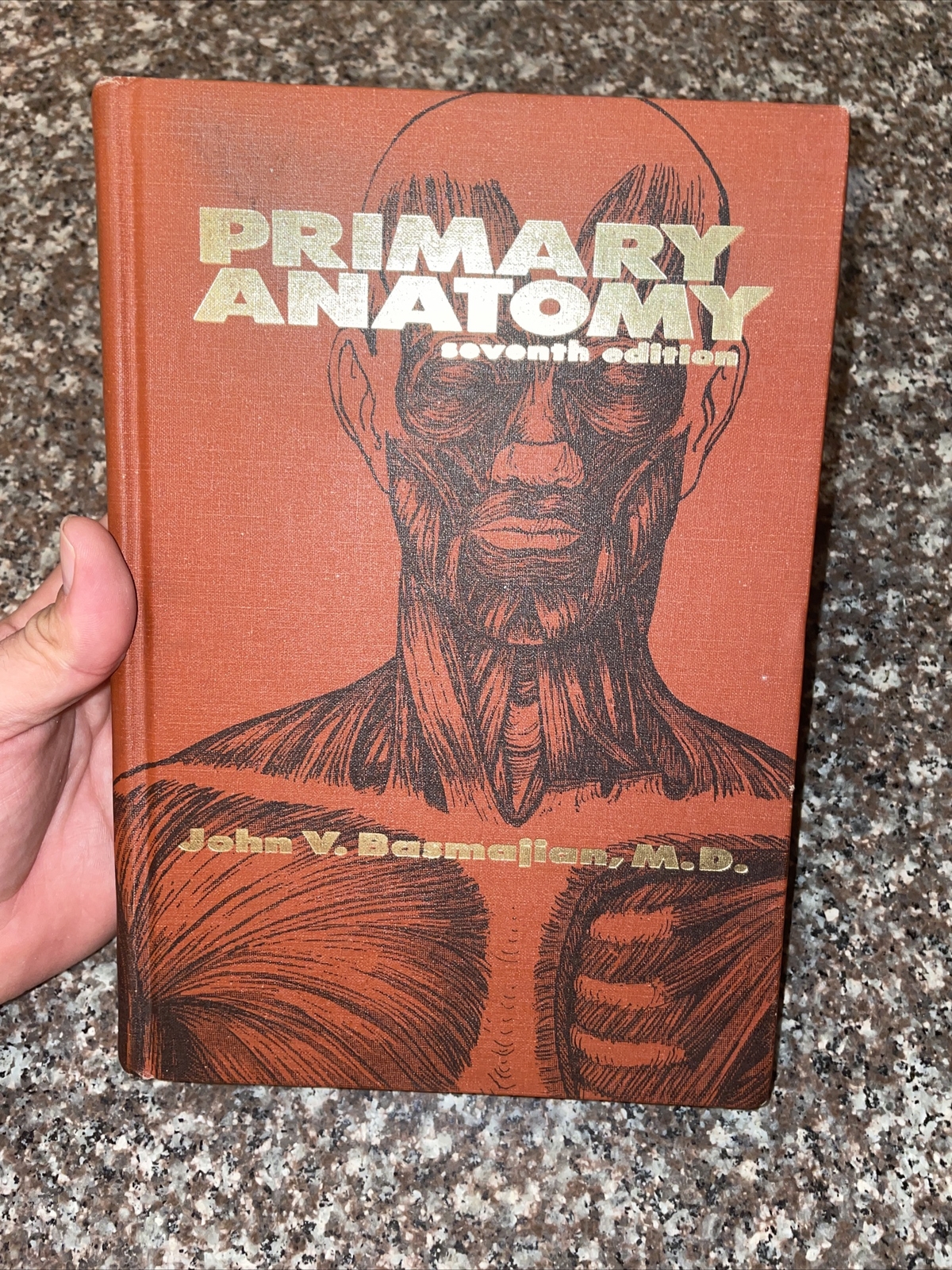 Primary Anatomy – Seventh Edition John Basmajian Hardback 1976 USA Seller!