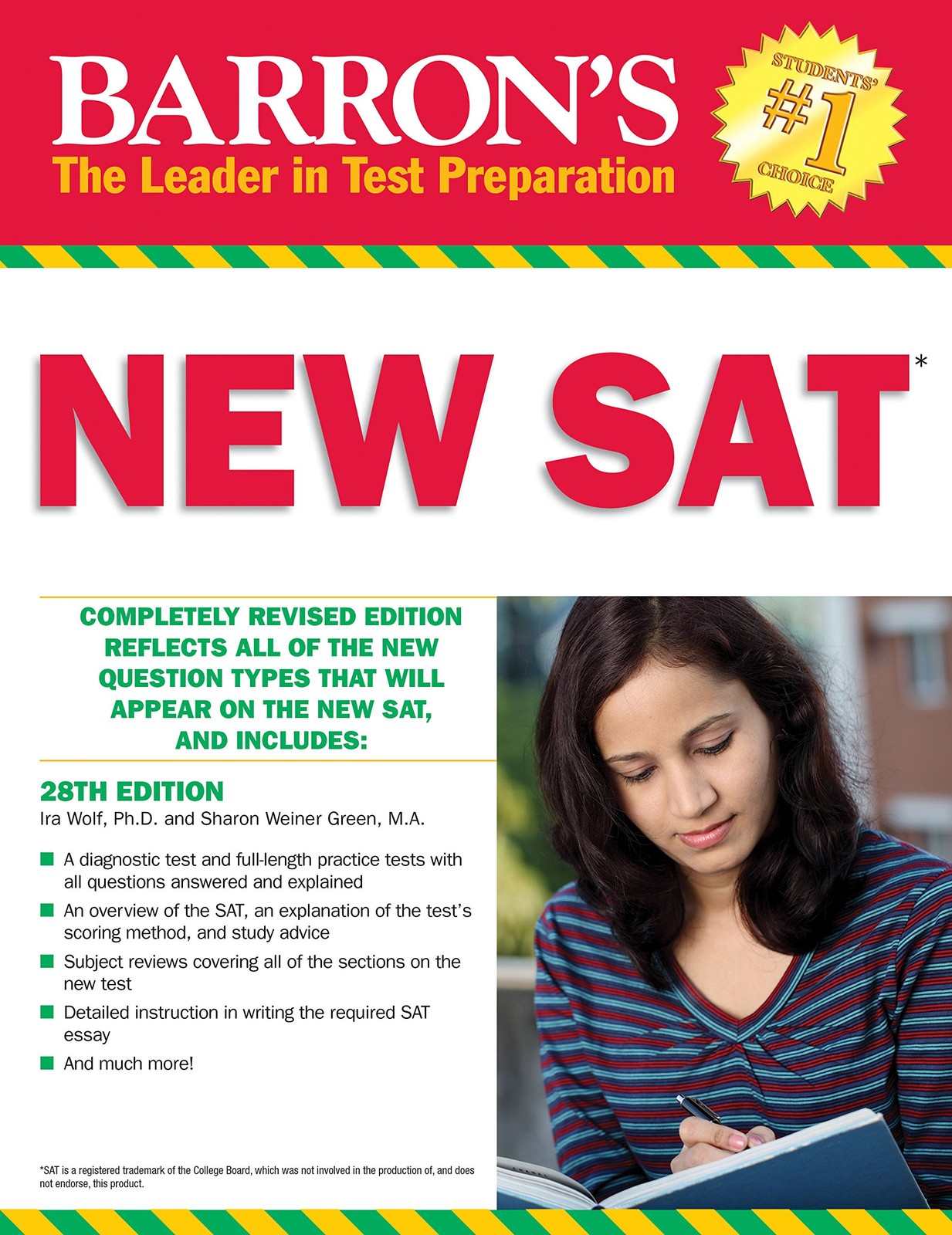 Barron’s NEW SAT by Brian W. Stewart M.Ed.