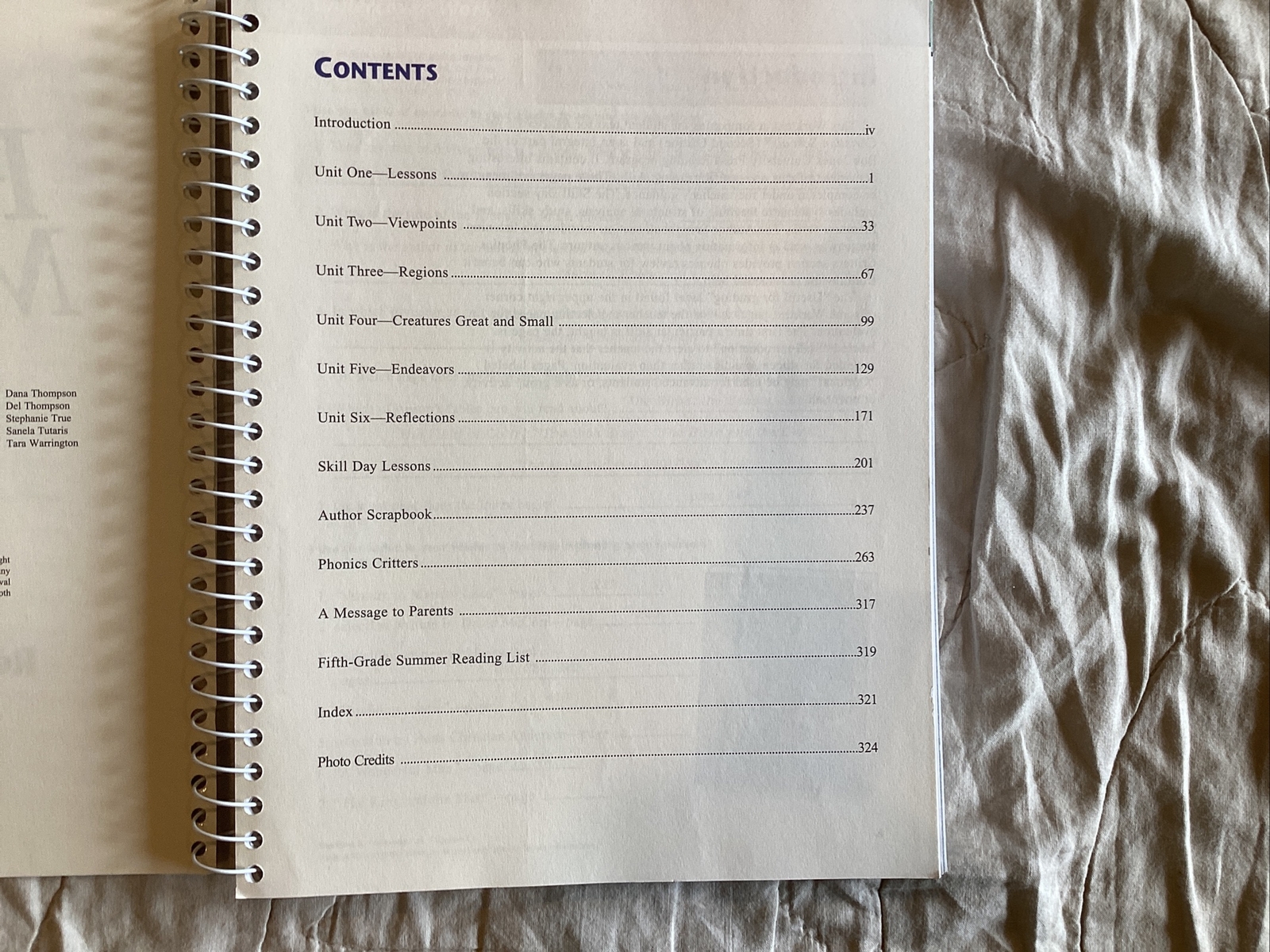 Reading 5 (pages In My Head) Bju Press