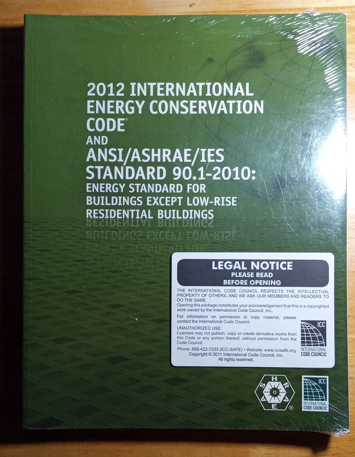 NEW! 2012 International Energy Conservation Code and ANSI/ASHRAE/IES Std 90.1 –