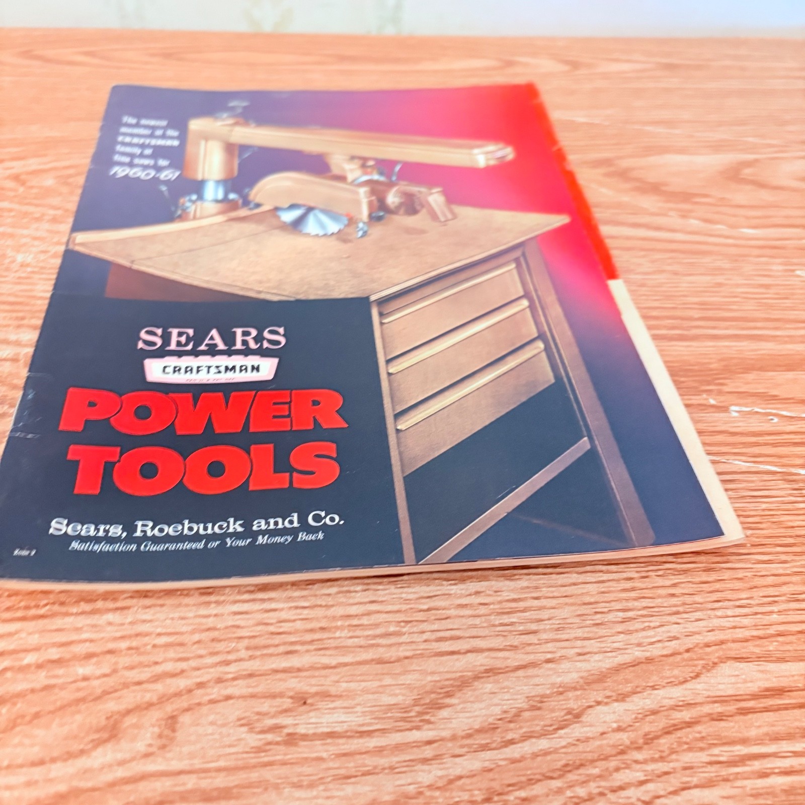 Vintage Sears Craftsman 1960-1961 Power Tools Catalog, 65 pages