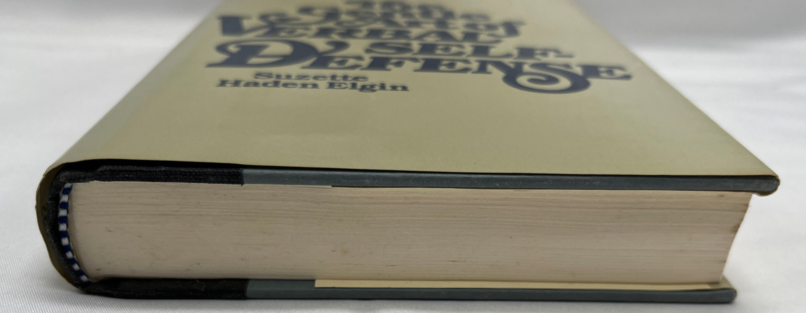 The Gentle Art of Verbal Self-Defense Hardcover Suzette Haden Elgin 1980 VG HB