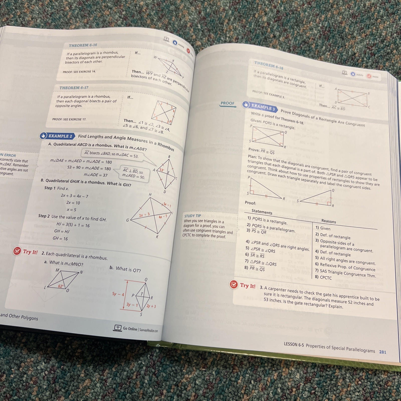 envision geometry Teachers books 4 In All 2018 Common Core
