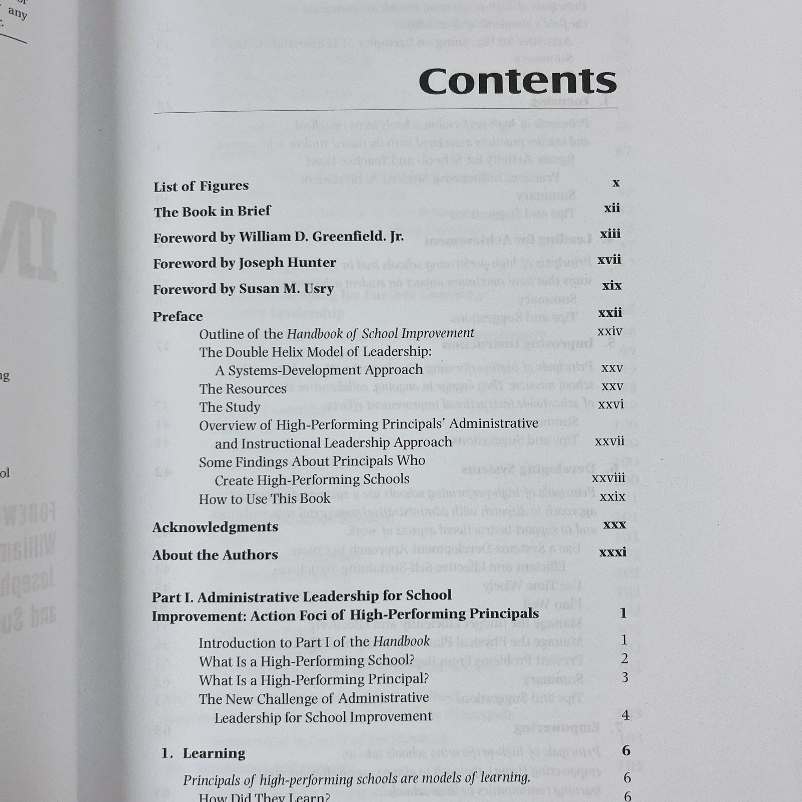 Handbook of School Improvement How High-performing Principals Create High-p..