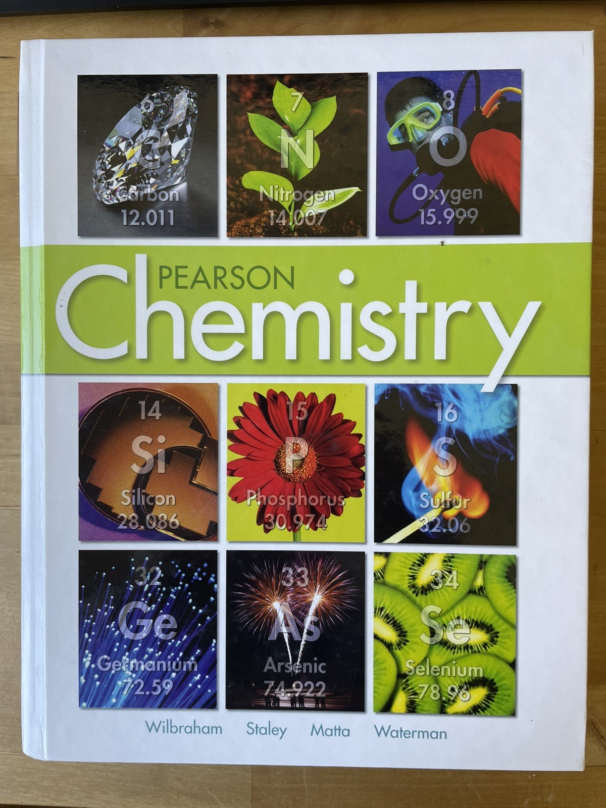 Chemistry Pearson Hardcover Textbook High School Student Edition Like NEW 2012