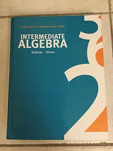Intermediate Algebra – Hardcover, by Michael Sullivan III – Very Good