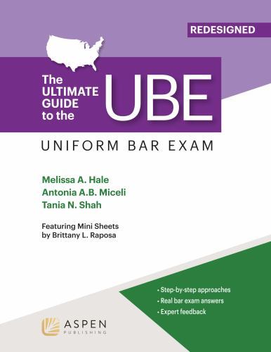 The Ultimate Guide to the UBE Redesigned (Bar Review) (The Bar Review) by