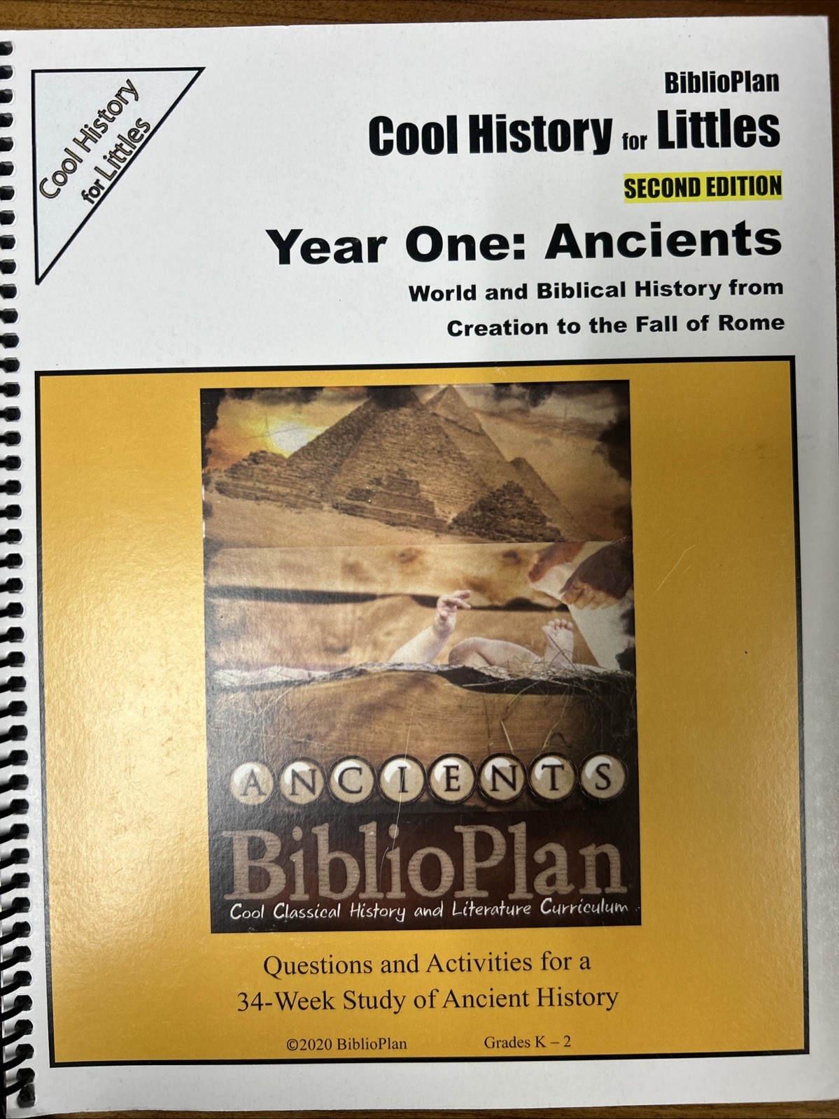 BiblioPlan Cool History For Littles Year One: Ancients 2nd Edition
