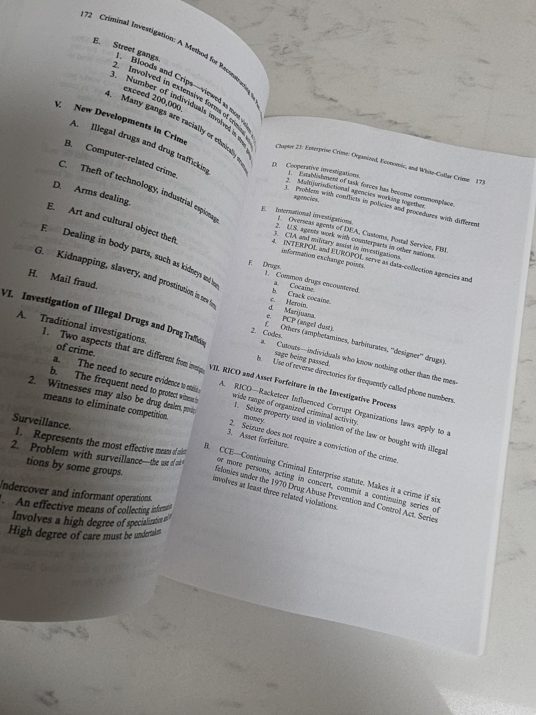 Criminal Investigation A Method For Reconstructing The Past Study Guide…