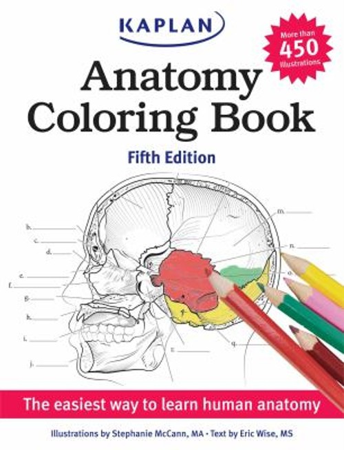 Anatomy Coloring Book Paperback Eric, McCann, Stephanie Wise