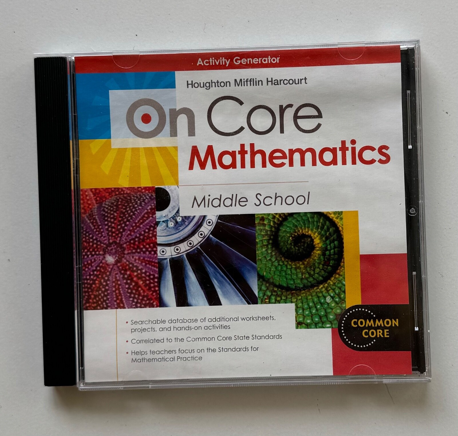 On Core Mathematics Middle School ExamView Test Generator CD-ROM Assessment HMH