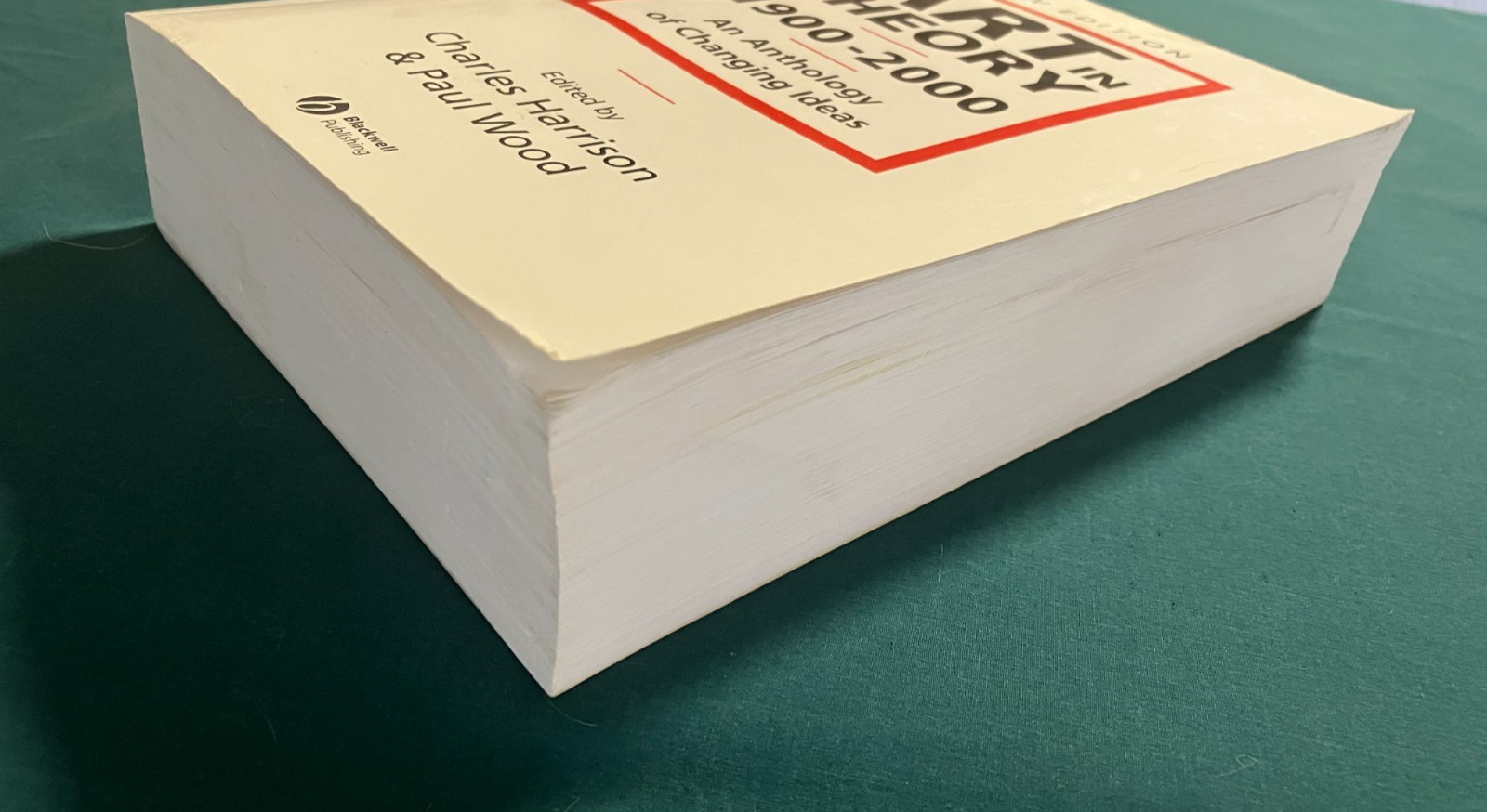 Art in Theory 1900-1990 by Paul Wood (1993, Trade Paperback)