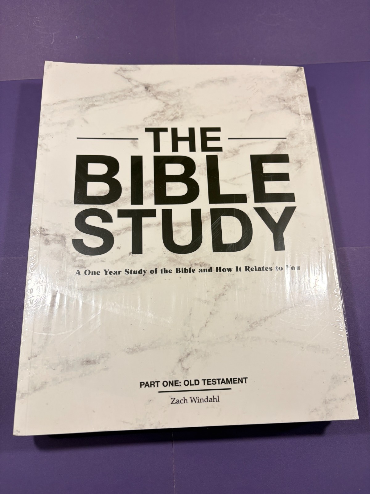 The Bible Study Part 1 & 2 Old & New Testament by Zach Windahl *NEW and SEALED*