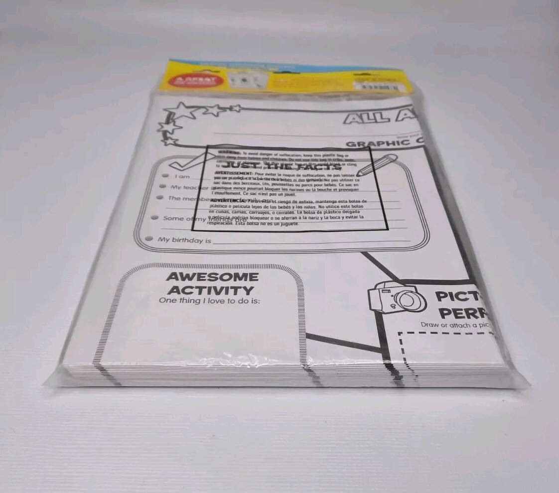Scholastic Graphic Organizer Posters 30 All about Me Web Teacher Back To School
