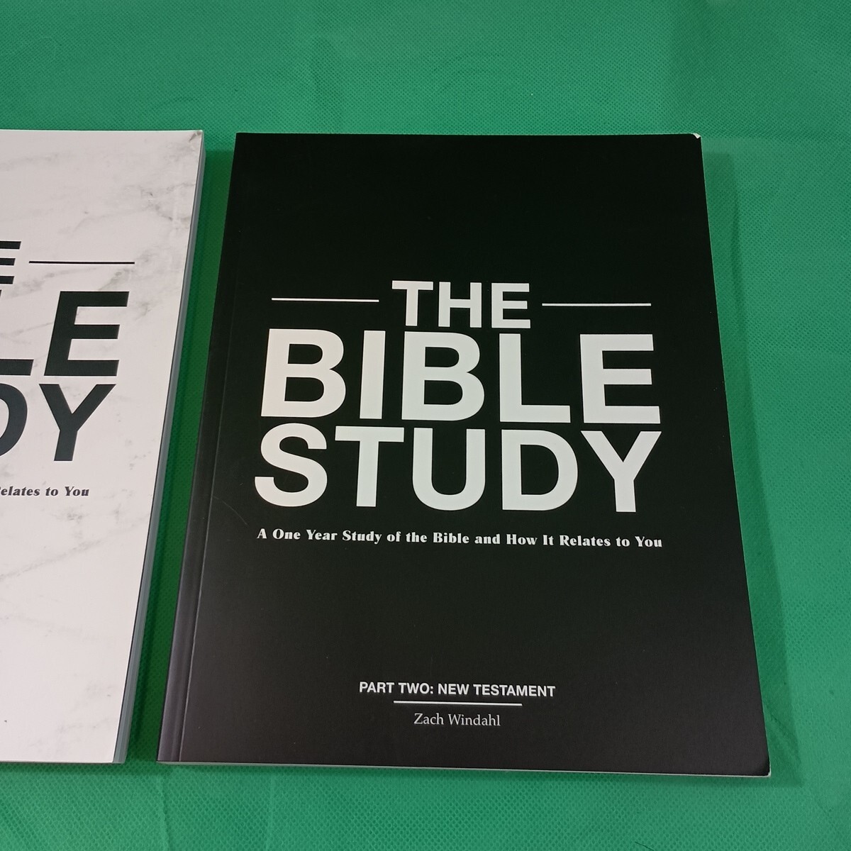 THE BIBLE STUDY Books Parts One & Two New & Old Testament Zach Windahl