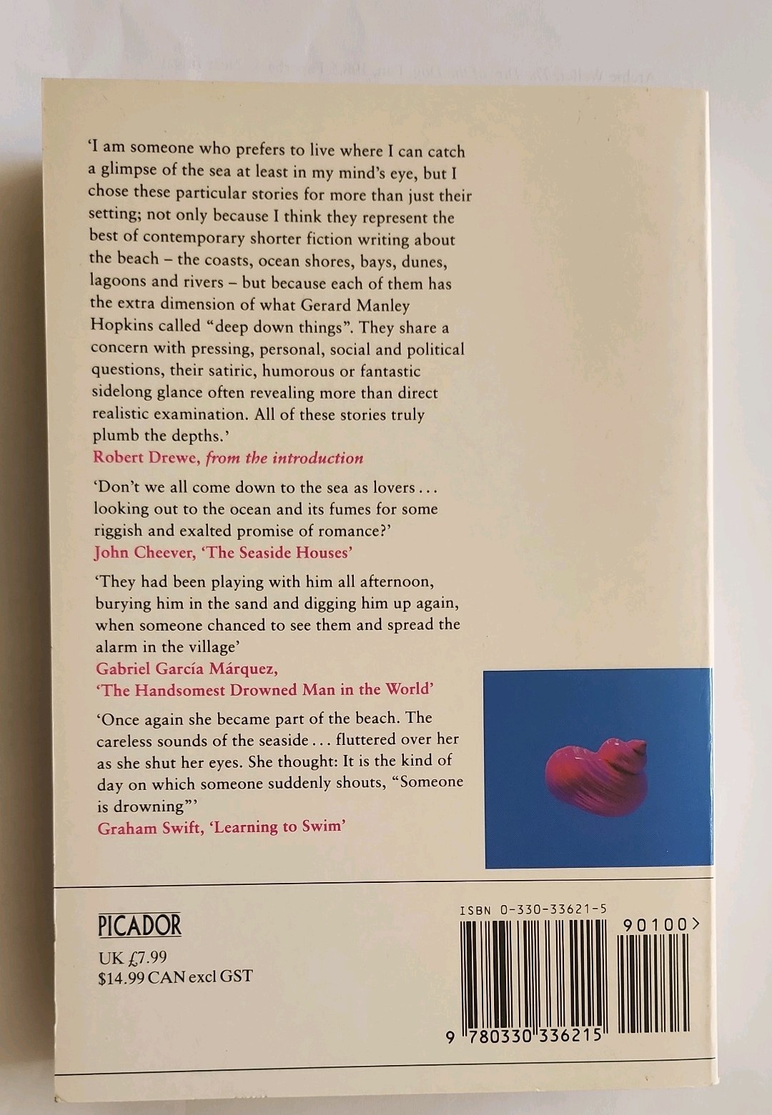 The Picador Book Of The Beach/ Signed copy by Robert Drewe (ed.) Paperback