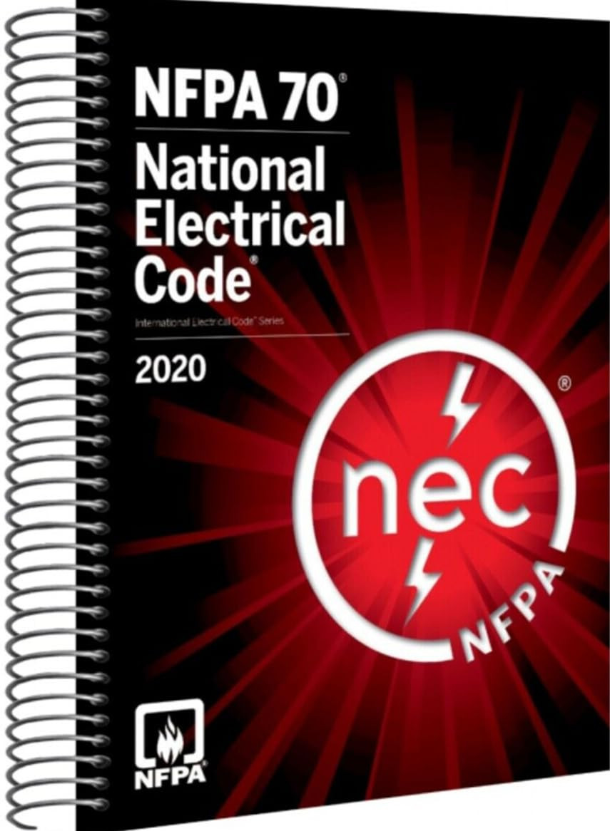 Fully Tabbed with Color Coded Index Tabs : NFPA 70 NEC 2020 Spiralbound