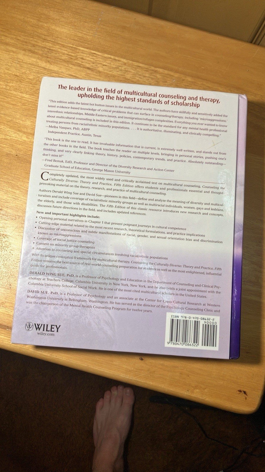 Counseling the Culturally Diverse : Theory and Practice by Derald Wing Sue