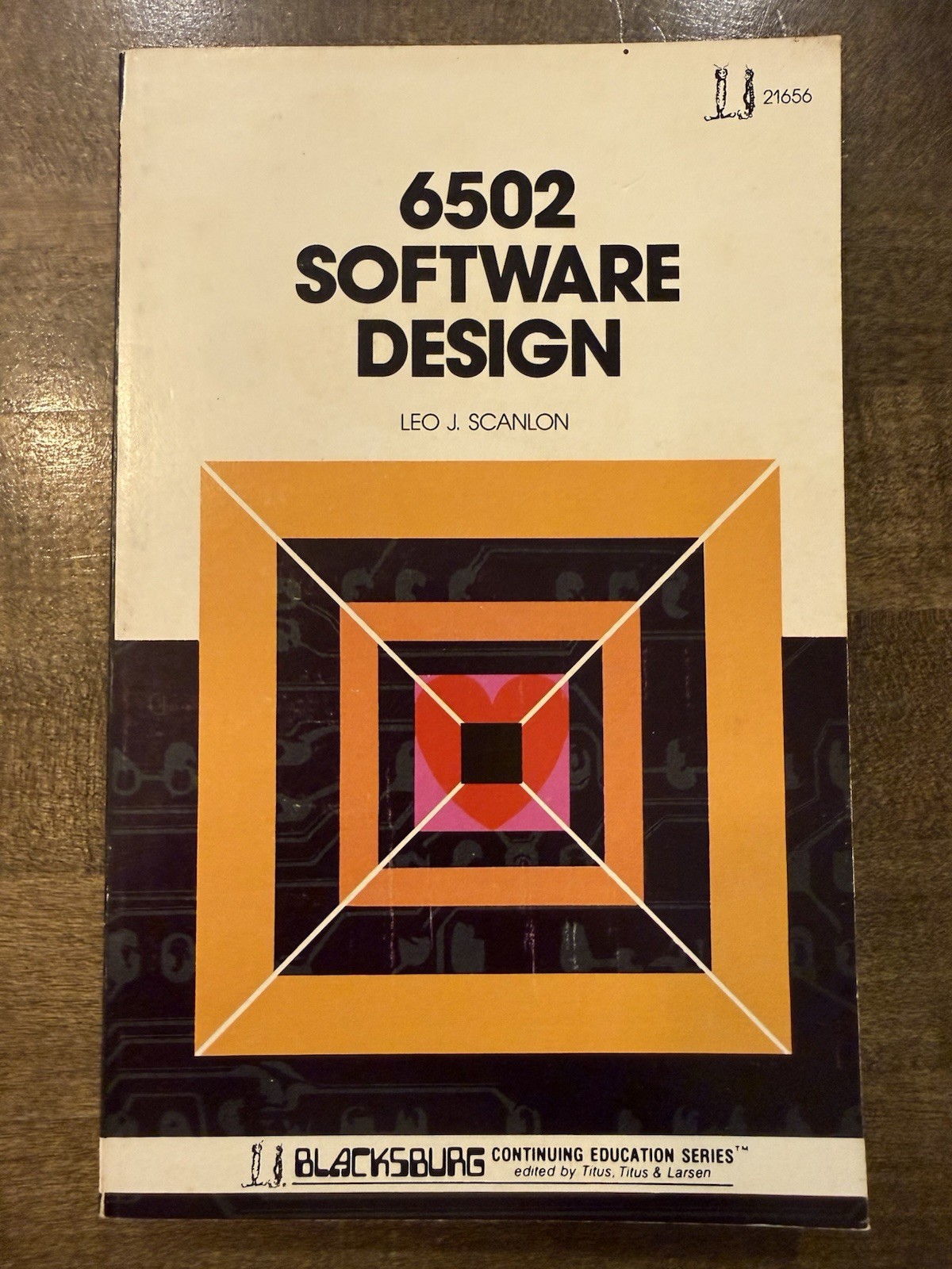 6502 Software Design Paperback Vintage 1980 Leo J. Scanlon