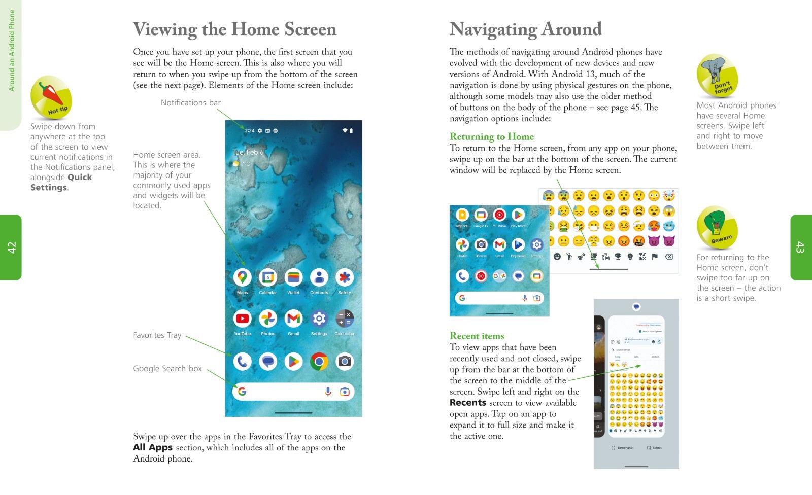 Android Phones for Seniors in easy steps, 4th edition