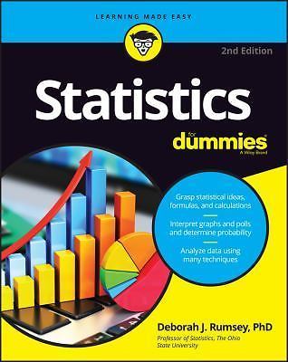 Statistics For Dummies (For Dummies (Lifestyle)) by Rumsey, Deborah J.
