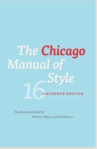 Chicago Manual of Style, 16th Edition by University of University of Chicago…