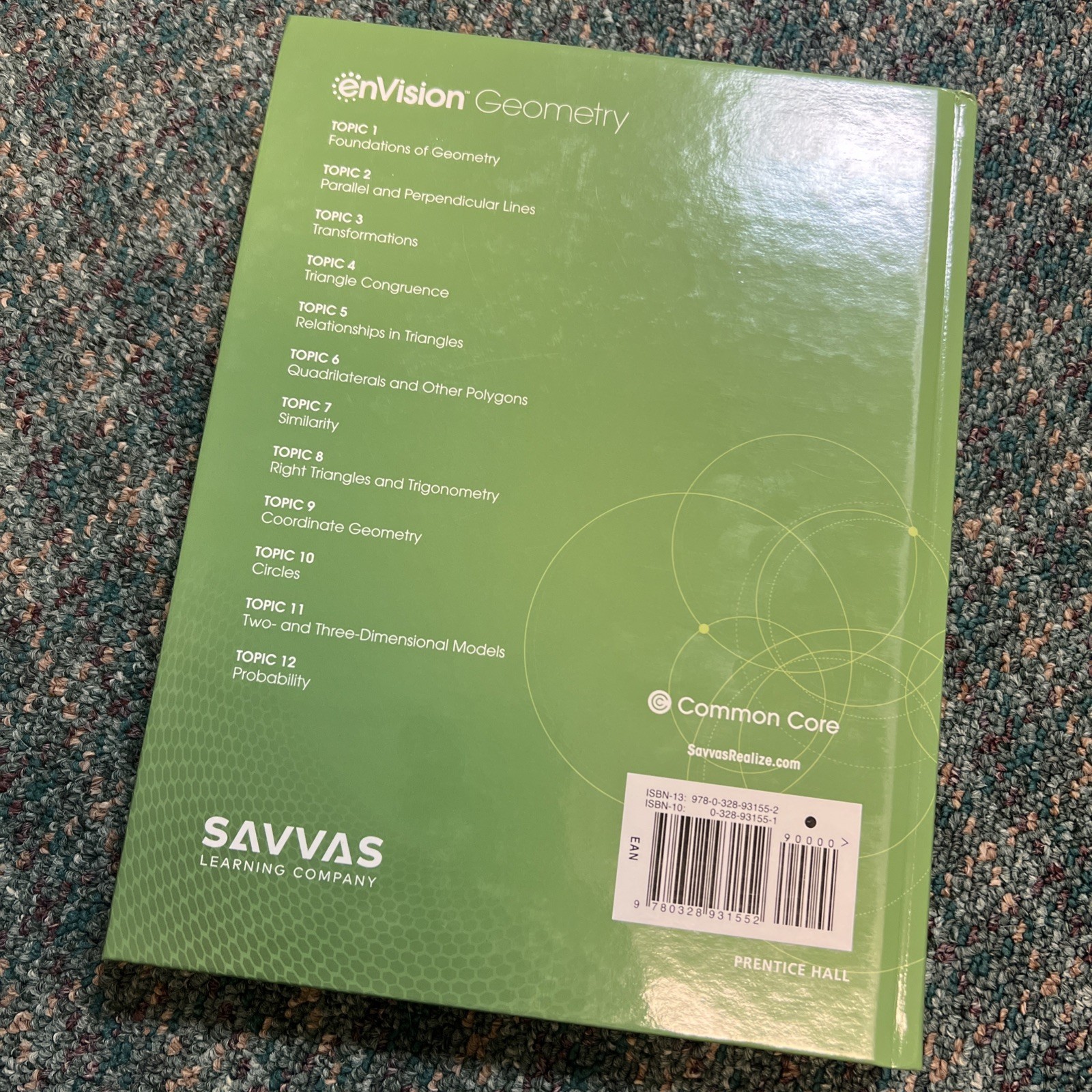 envision geometry Teachers books 4 In All 2018 Common Core