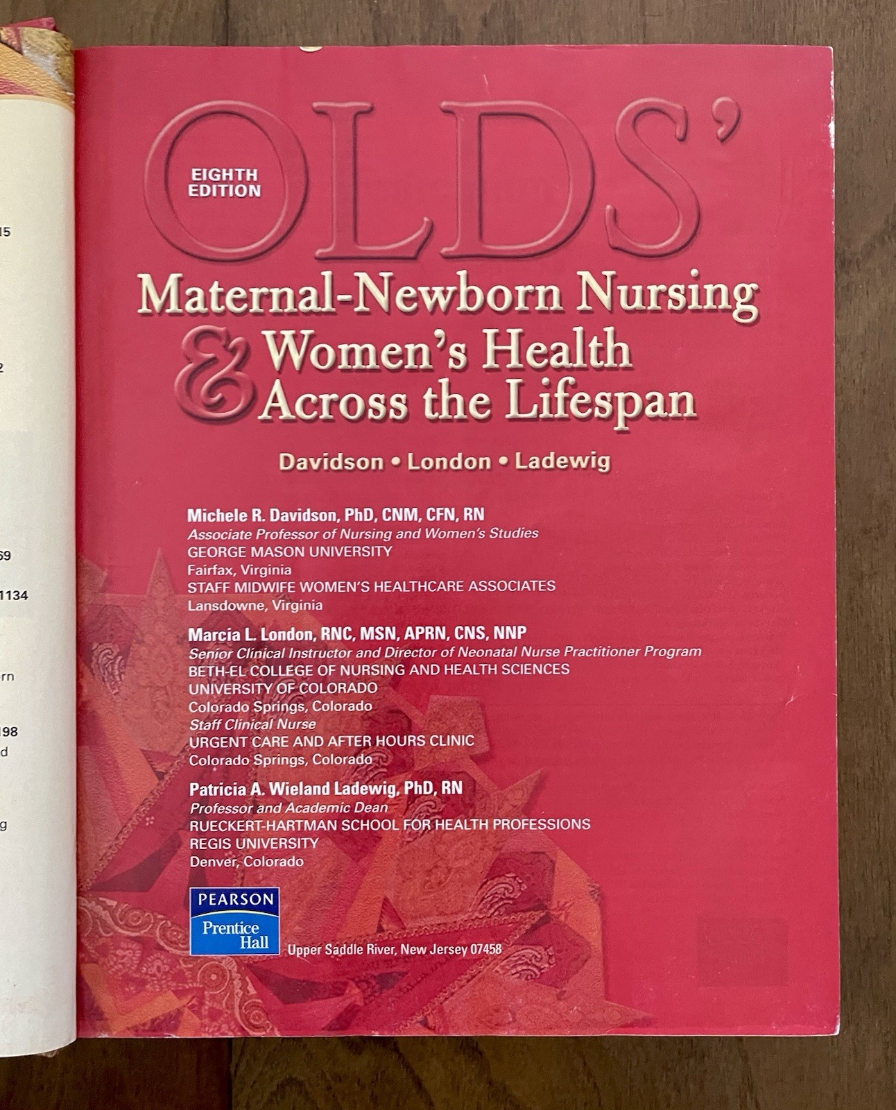 Olds’ Maternal-Newborn Nursing & – Hardcover, by Davidson Michele R Hardcover