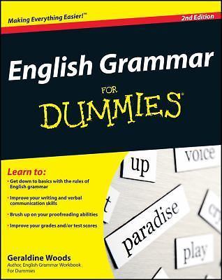 English Grammar for Dummies by Woods, Geraldine