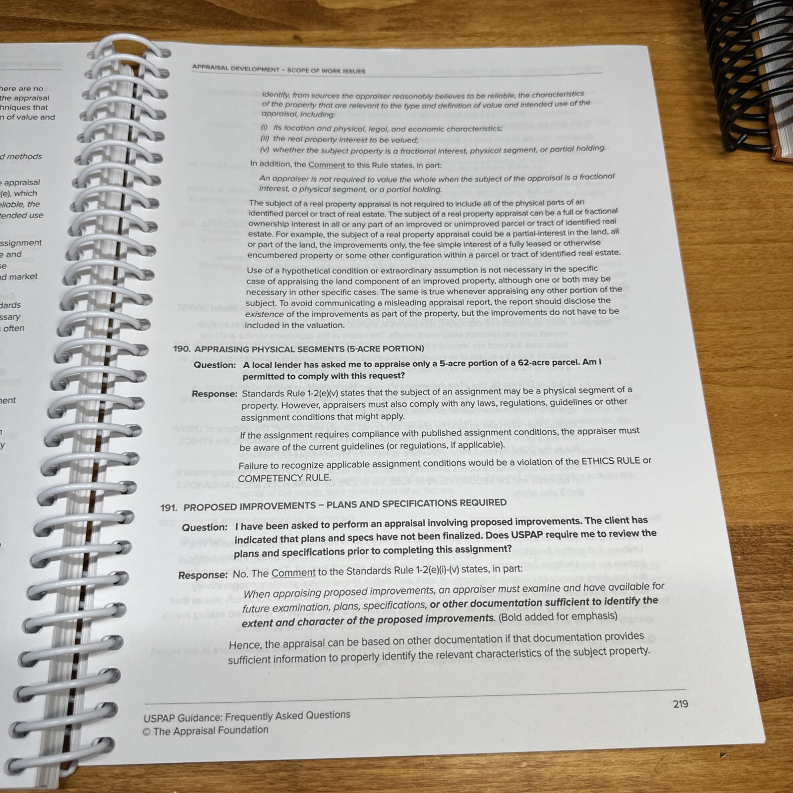 The Appraisal Foundation USPAP Guidance and Reference Manual 2024 Edition Clean