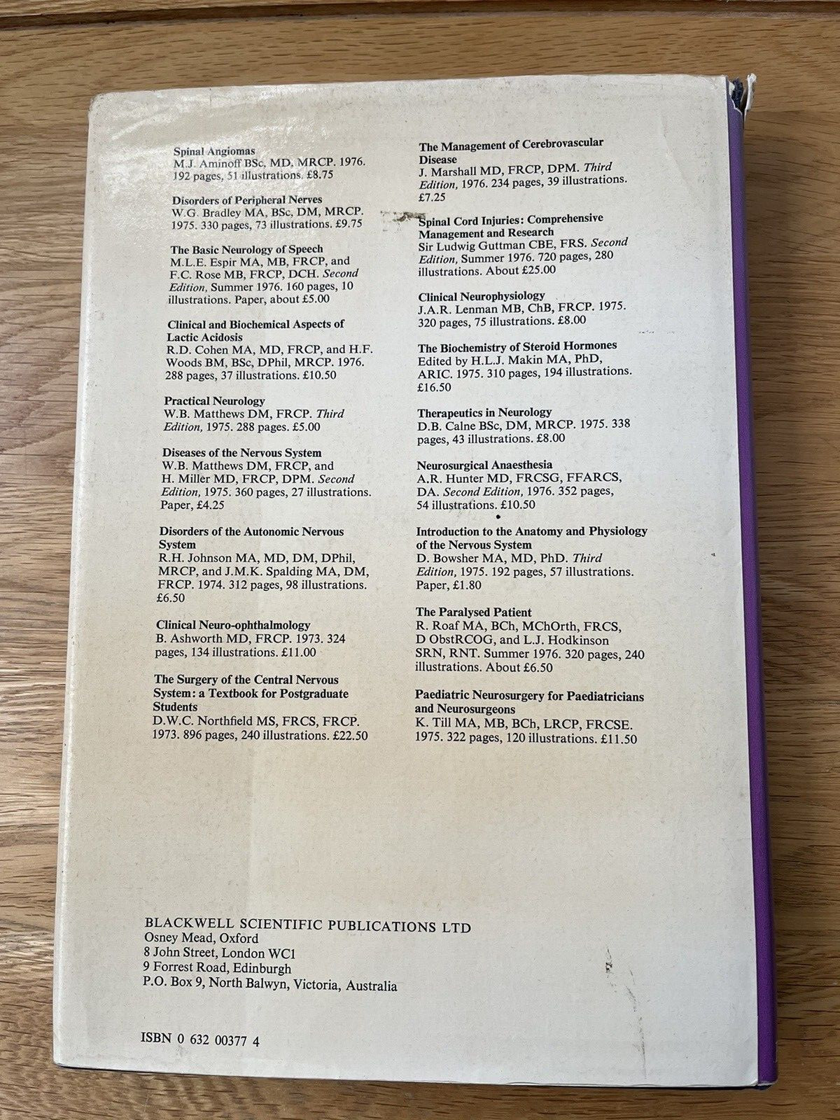 Biochemistry and Neurological Disease Book by A N Davison Blackwell Scientific