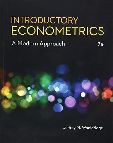 Introductory Econometrics: A Modern Approach (MindTap Course L…