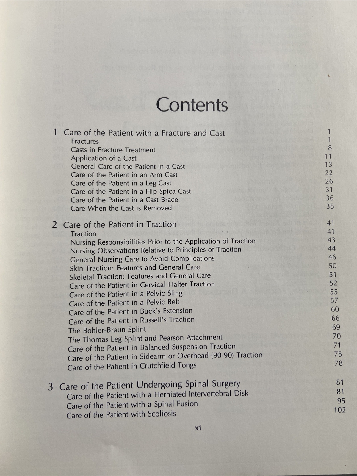 Illustrated Guide To Orthopedic Nursing By Jane Farrell -Paperback 1977