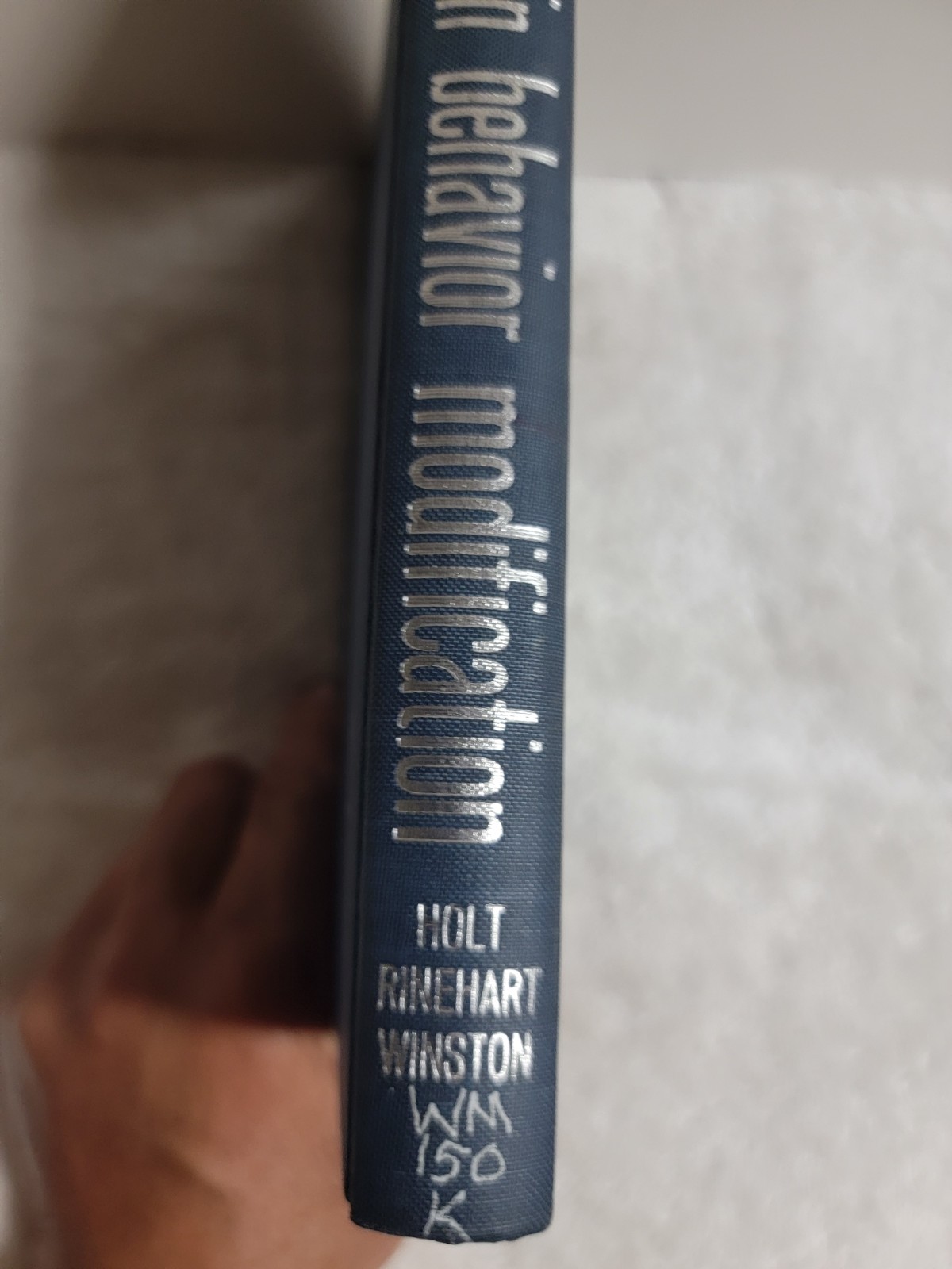 Research In Behavior modification; Krasner And Ullmann 1967 EXCELLENT CONDITION