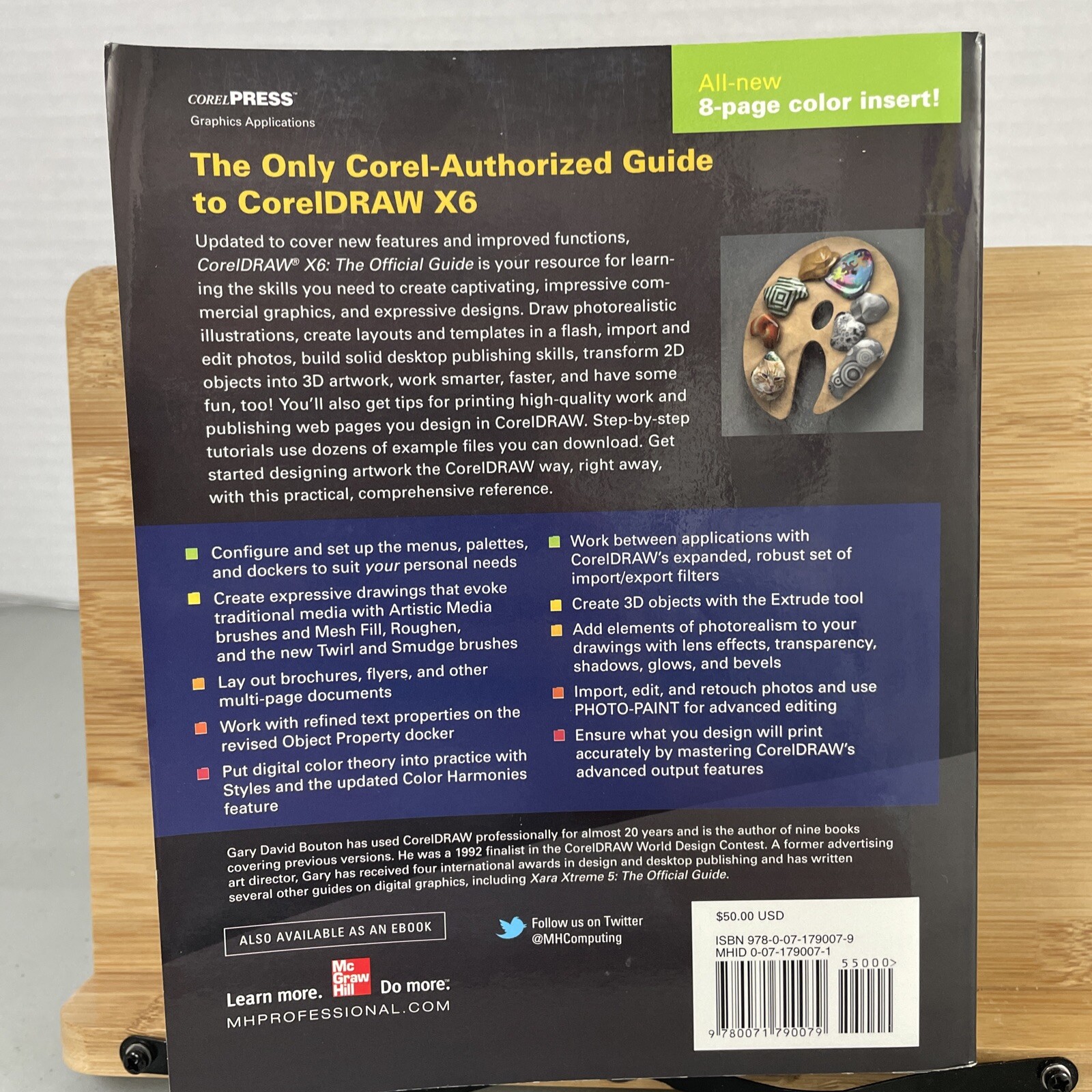 CorelDRAW X6 the Official Guide by Gary David Bouton – Paperback 800 pages