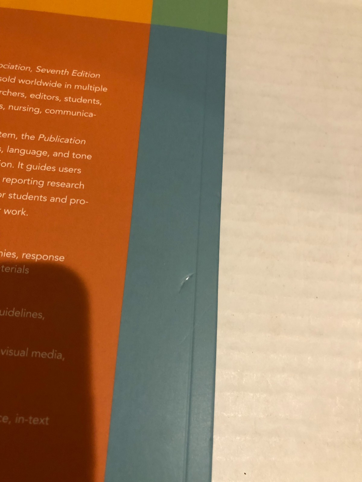 Publication Manual (OFFICIAL) 7th Edition of the American Psychological…