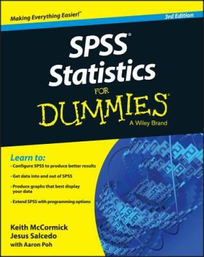 SPSS Statistics for Dummies – Paperback By Keith McCormick – GOOD
