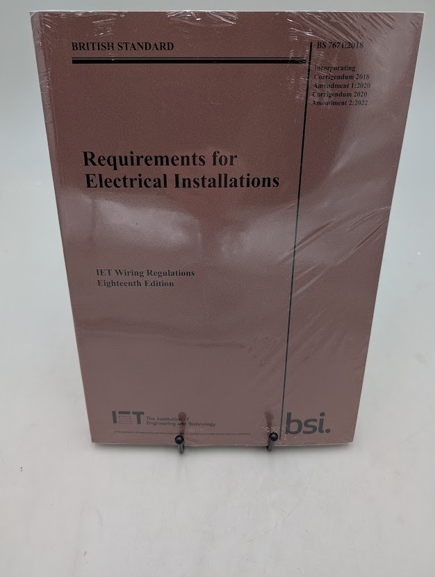 Requirements for Electrical Installations, IET Wiring Regulations, Eighteenth Ed